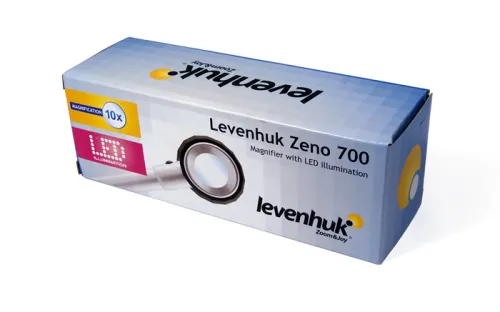 Лупа Levenhuk Zeno 700, 10x, 30 мм, 3 LED, металл,  2