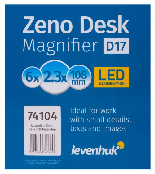 Лупа настольная Levenhuk Zeno Desk D17,  13
