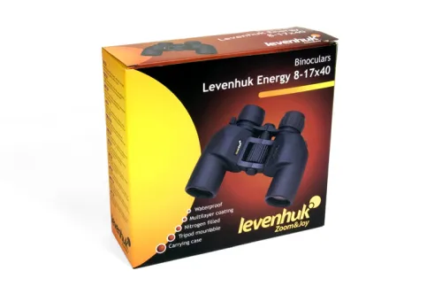 Бинокль Levenhuk Energy 8–17x40,  7