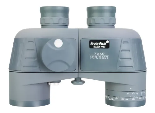 Бинокль Levenhuk Nelson 7x50 с сеткой и компасом,  6
