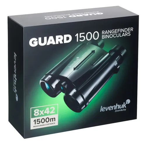 Бинокль с дальномером Levenhuk Guard 1500,  12
