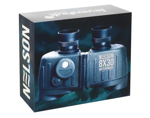 Бинокль Levenhuk Nelson 8x30 с сеткой и компасом,  14