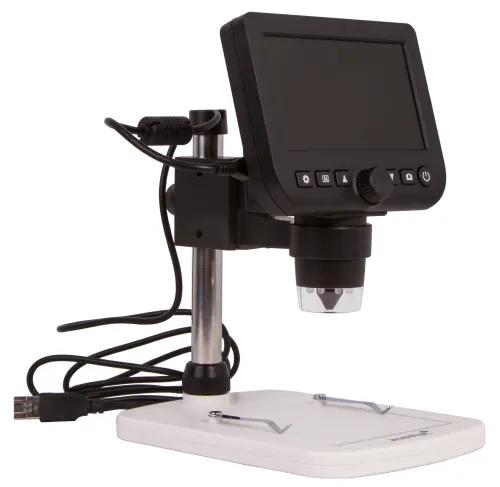 Микроскоп цифровой Levenhuk DTX 300 LCD,  4
