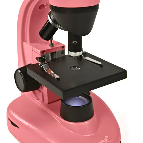 Микроскоп Levenhuk Rainbow 40L NG Rose\Роза,  4