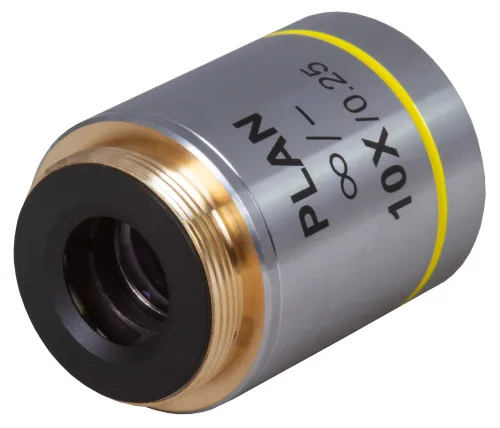 Объектив планахроматический Levenhuk MED 10x/беск,  3