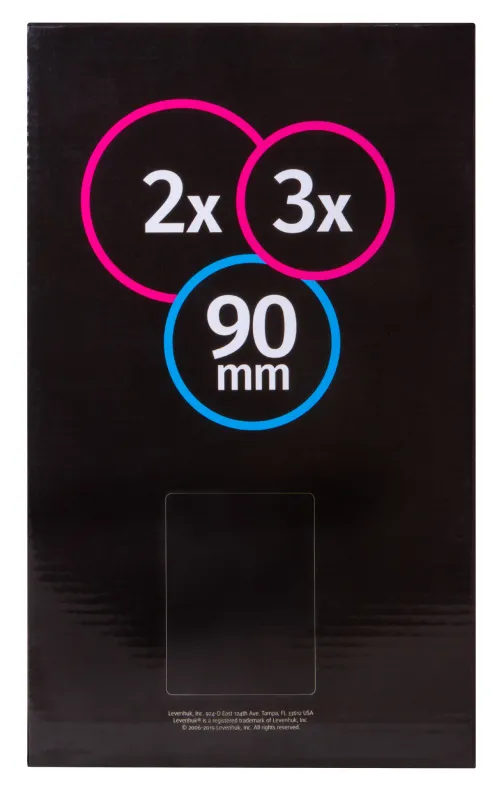 Лупа-лампа Levenhuk Zeno Lamp ZL5 LED,  12