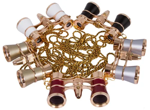 Бинокль Levenhuk Broadway 325F с подсветкой и цепочкой,  14