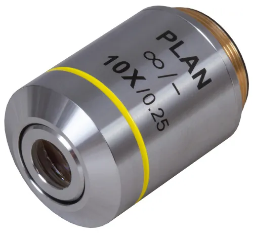 Объектив планахроматический Levenhuk MED 10x/беск,  2