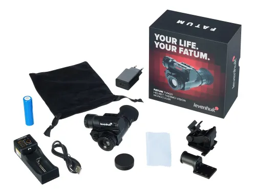 Монокуляр тепловизионный Levenhuk Fatum TVM20 Helmet, с креплением на шлем,  2
