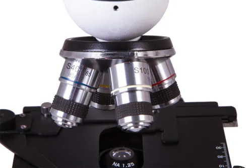 Микроскоп Levenhuk AF1 40x–1000x, подзаряжаемый,  7