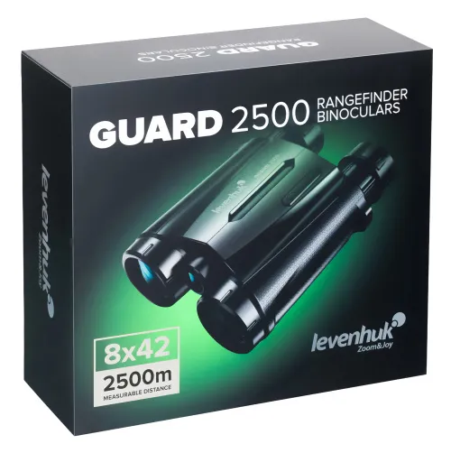 Бинокль с дальномером Levenhuk Guard 2500,  12