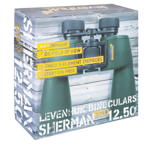 Бинокль Levenhuk Sherman PRO 12x50,  10