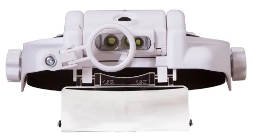 Лупа налобная с аккумулятором Levenhuk Zeno Vizor HR4,  6