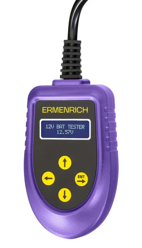 Тестер аккумуляторный Ermenrich Zing AL30,  2