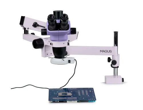 Микроскоп стереоскопический MAGUS Stereo 7TR для ремонта и пайки,  2