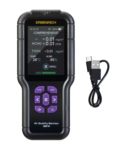 Монитор качества воздуха Ermenrich QM10,  5