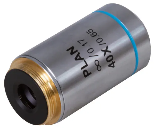 Объектив планахроматический Levenhuk MED 40x/беск,  3