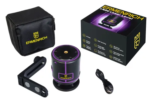 Лазерный уровень Ermenrich PLUS LN20,  2