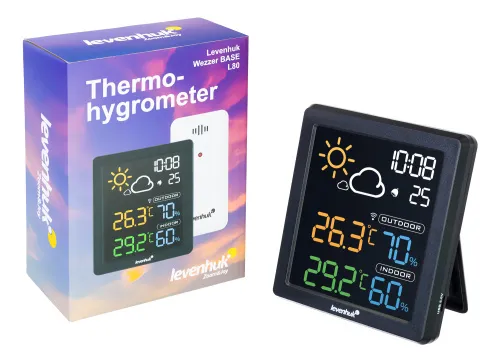 Термогигрометр Levenhuk Wezzer BASE L80,  2