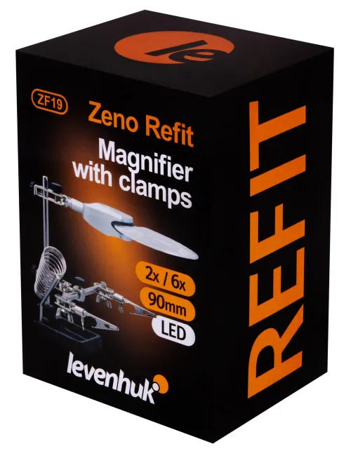 Лупа штативная Levenhuk Zeno Refit ZF19,  10