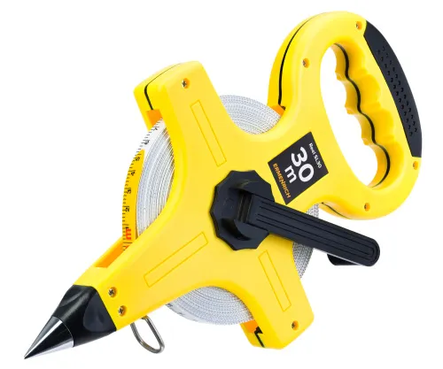 Рулетка геодезическая Ermenrich Reel SL30, желтый,  2