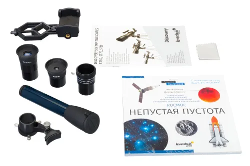 Телескоп Levenhuk Discovery Sky Trip ST80 с книгой,  5