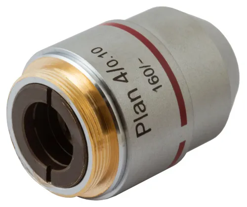 Объектив планахроматический Levenhuk MED 4x,  3