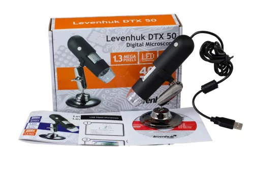 Микроскоп цифровой Levenhuk DTX 50,  9
