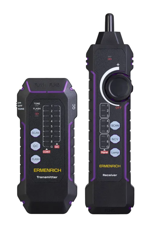 Кабельный тестер Ermenrich NetGeeks NP35,  3