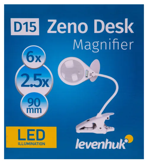 Лупа настольная Levenhuk Zeno Desk D15,  11