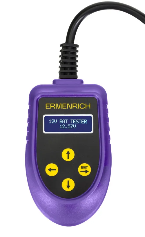 Тестер аккумуляторный Ermenrich Zing AL30,  3