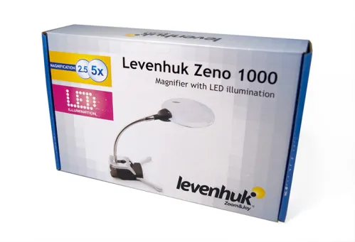 Лупа Levenhuk Zeno 1000, 2,5/5x, 88/21 мм, 2 LED,  2