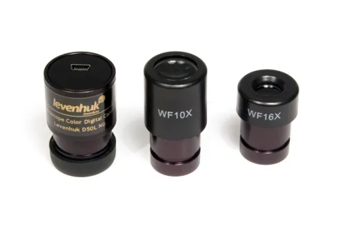 Микроскоп цифровой Levenhuk D50L NG, монокулярный,  9