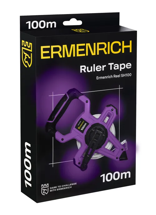 Рулетка геодезическая Ermenrich Reel SH100,  7