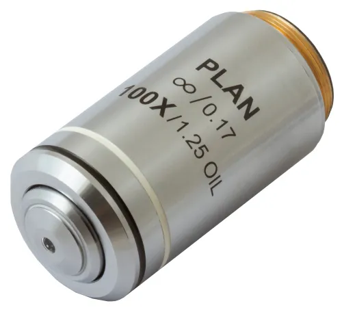 Объектив планахроматический Levenhuk MED 100x/беск,  2