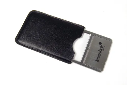 Линза Френеля Levenhuk Zeno 90, 2,5x, 48x45 мм, 1 LED, металл,  8