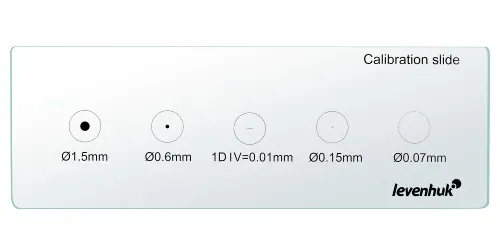 Слайд калибровочный Levenhuk MED X/Y,  3
