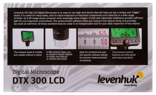 Микроскоп цифровой Levenhuk DTX 300 LCD,  19