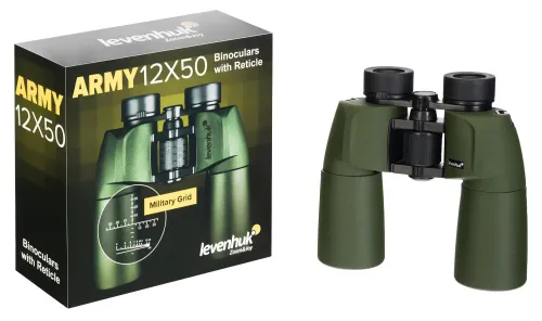 Бинокль Levenhuk Army 12x50 с сеткой,  6