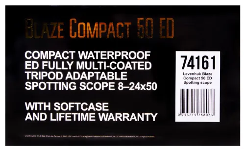 Зрительная труба Levenhuk Blaze Compact 50 ED,  19