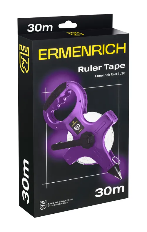Рулетка геодезическая Ermenrich Reel SL30,  6