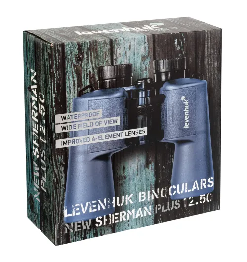 Бинокль Levenhuk New Sherman PLUS 12x50,  13