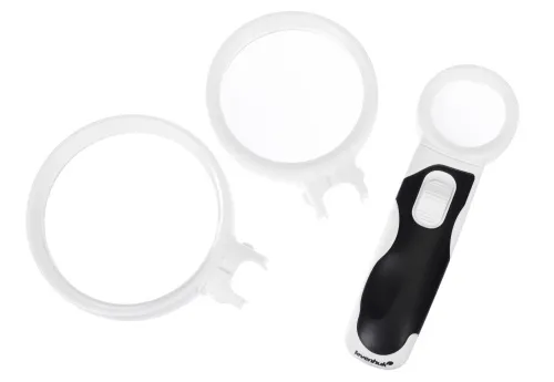 Мультилупа Levenhuk Zeno Multi ML15, белая,  7