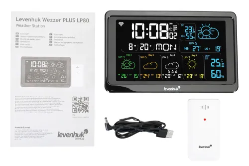 Метеостанция Levenhuk Wezzer PLUS LP80,  3
