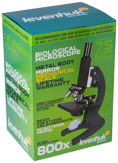 Микроскоп Levenhuk 7S NG, монокулярный,  12