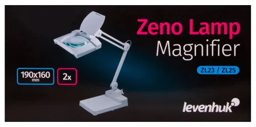 Лупа-лампа Levenhuk Zeno Lamp ZL25 LED,  10