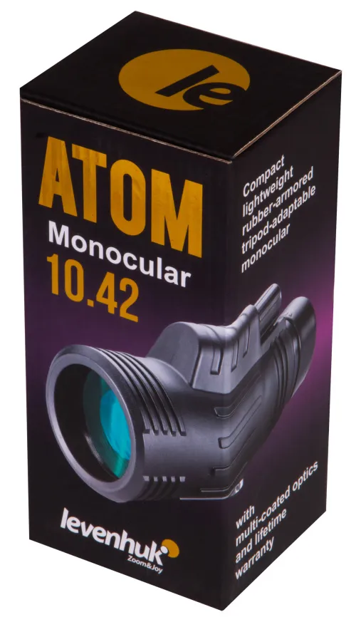 Монокуляр Levenhuk Atom 10x42,  10