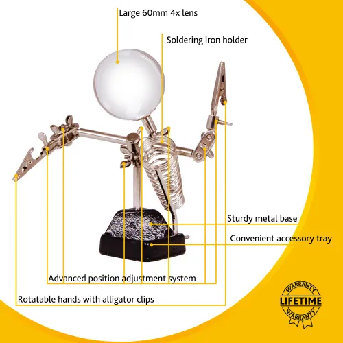 Лупа штативная Levenhuk Zeno Refit ZF11,  14