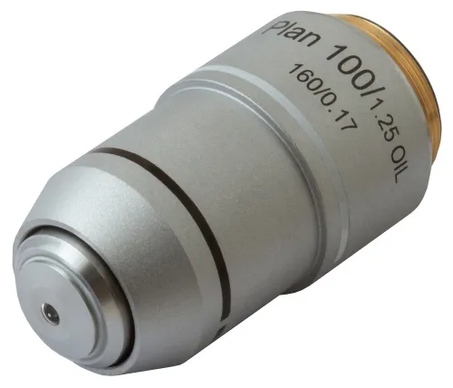 Объектив планахроматический Levenhuk MED 100x,  2