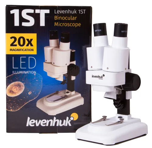 Микроскоп Levenhuk 1ST, бинокулярный,  2